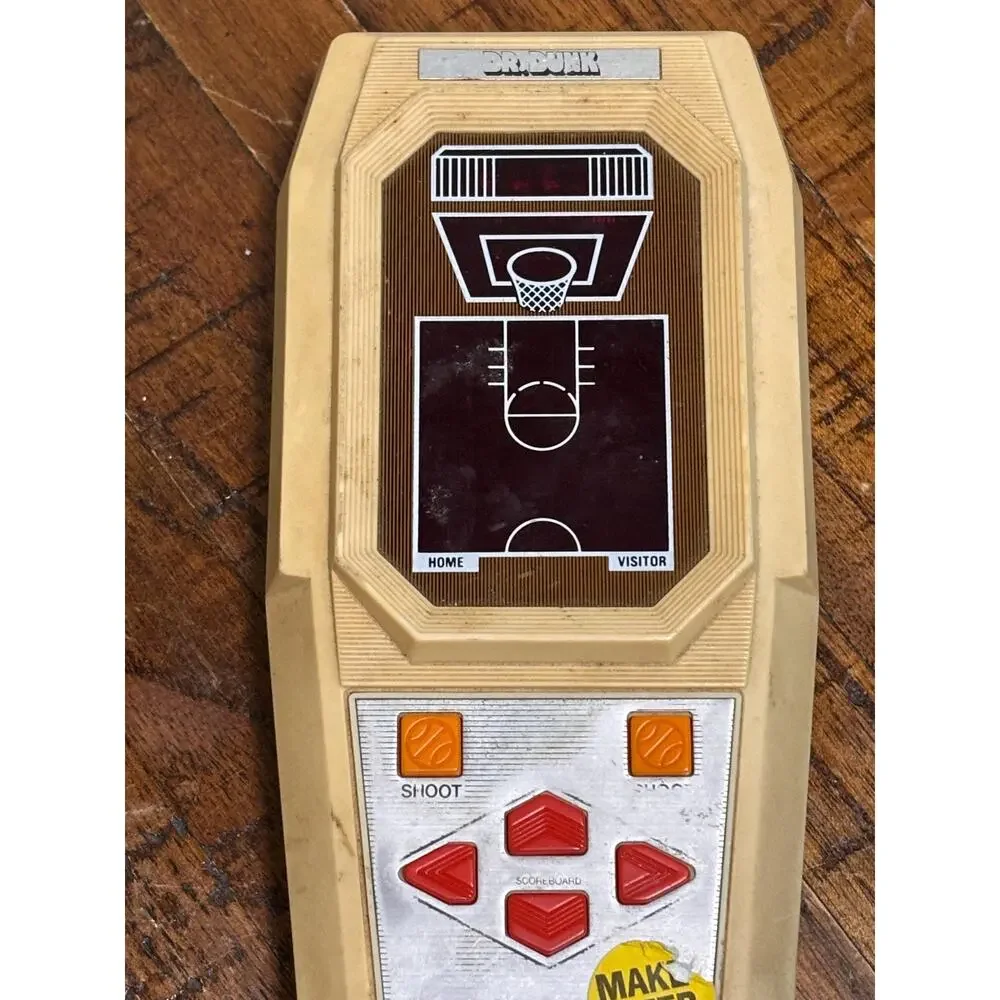 Mattel Electronics Vintage Handheld Basketball Game Tested 1978 Pre-owned